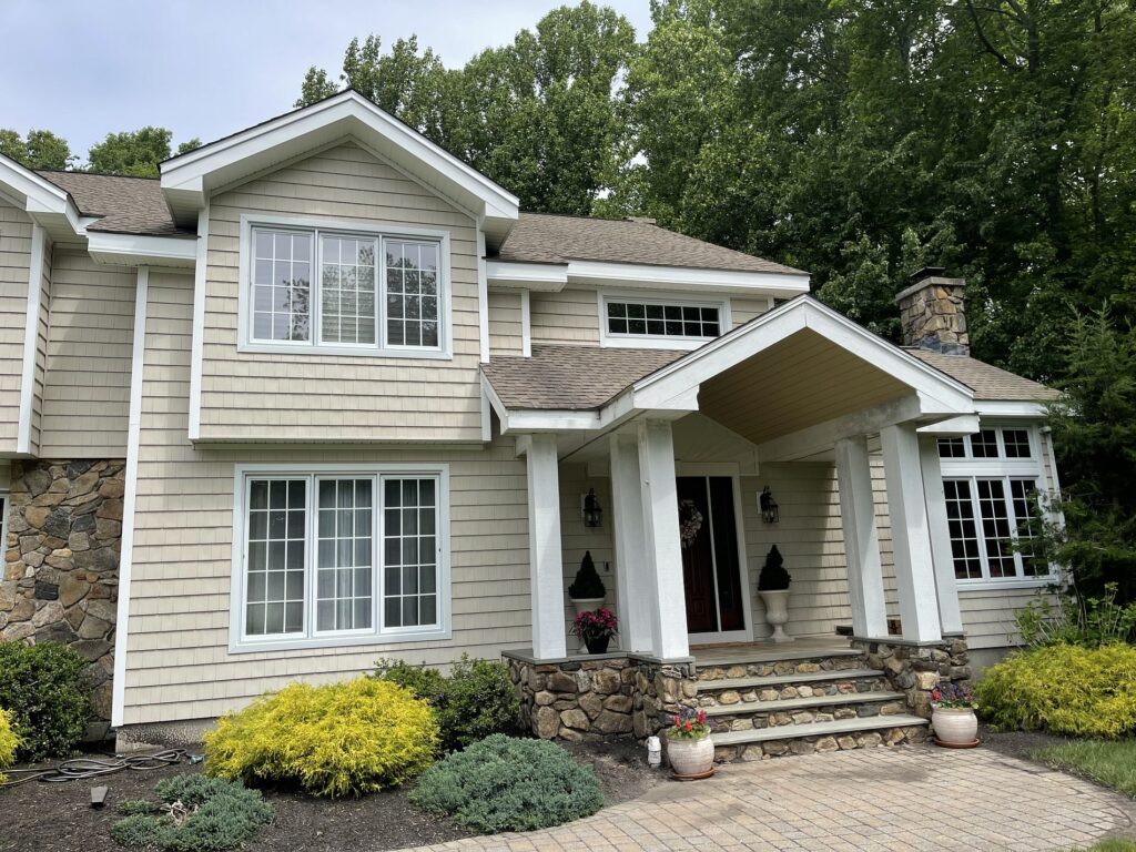 monterrey sand shake vinyl siding installation from alside in wolcott ct 